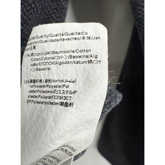 BOSS Hugo‎ Boss Sweater Mens Small Gray Full Zip Regular Fit Fossel 61 50247611 - Picture 8 of 11